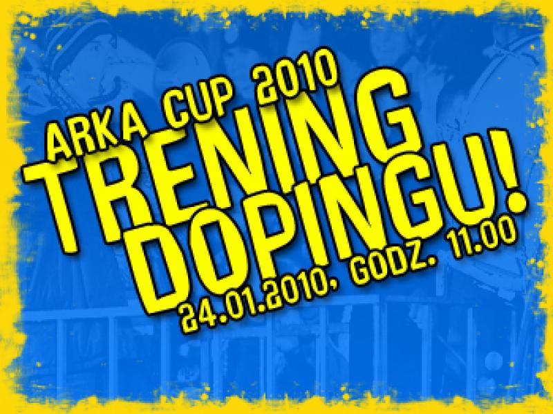 Trening dopingu na Arka Gdynia Cup 2010!
